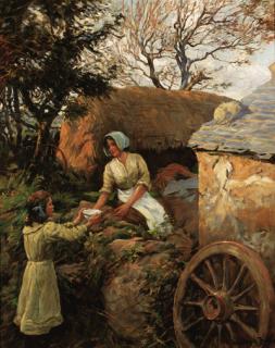 Stanhope Alexander Forbes, R.A. - A Cornish farm