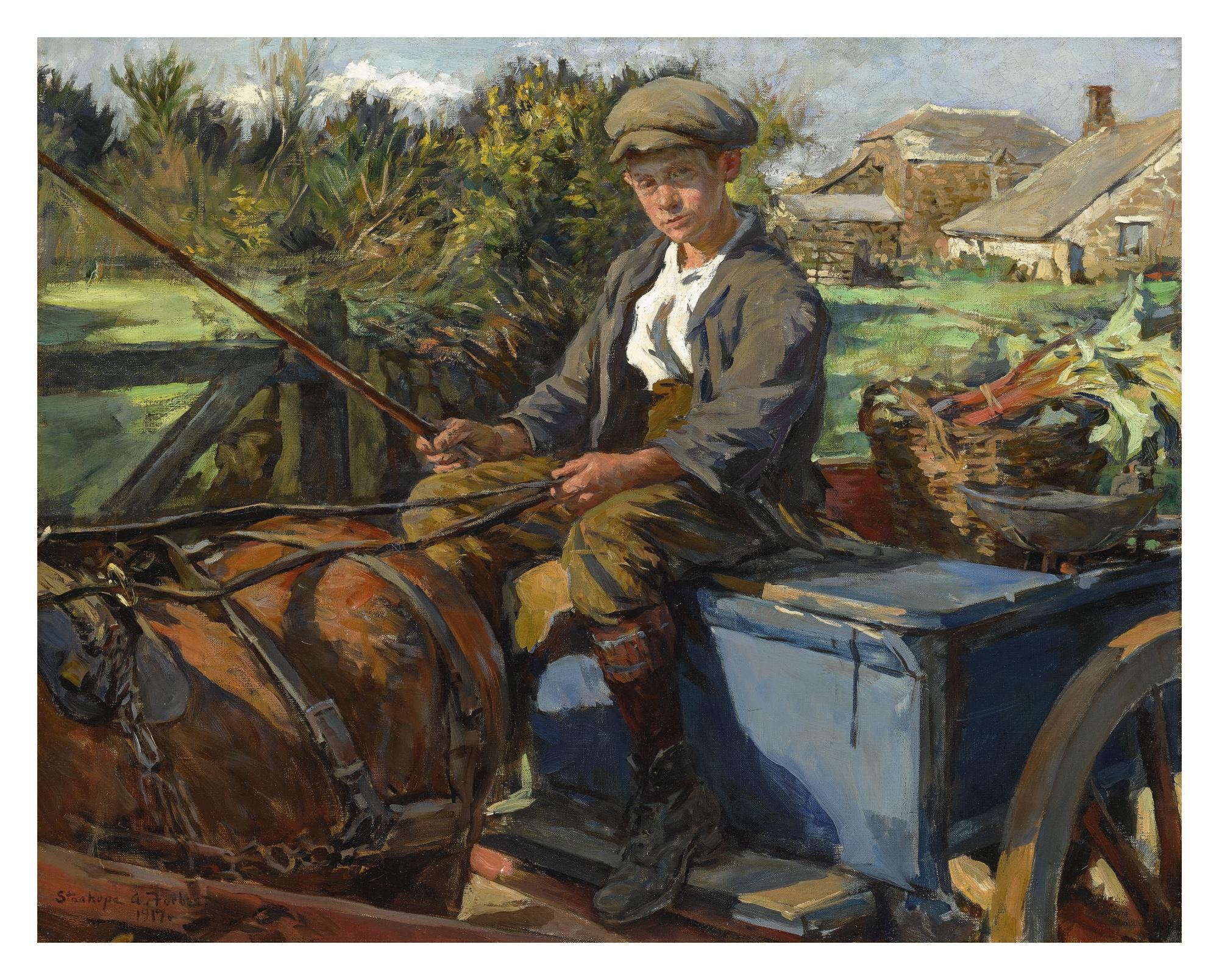 Stanhope Alexander Forbes, R.A. - British The Huckster