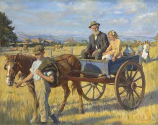 Stanhope Alexander Forbes, R.A. - Short Cut across the Fields