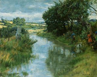 Stanhope Alexander Forbes, R.A. - The Blue River