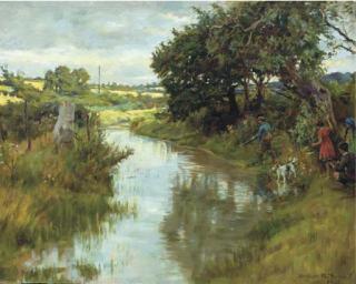 Stanhope Alexander Forbes, R.A. - The Blue River