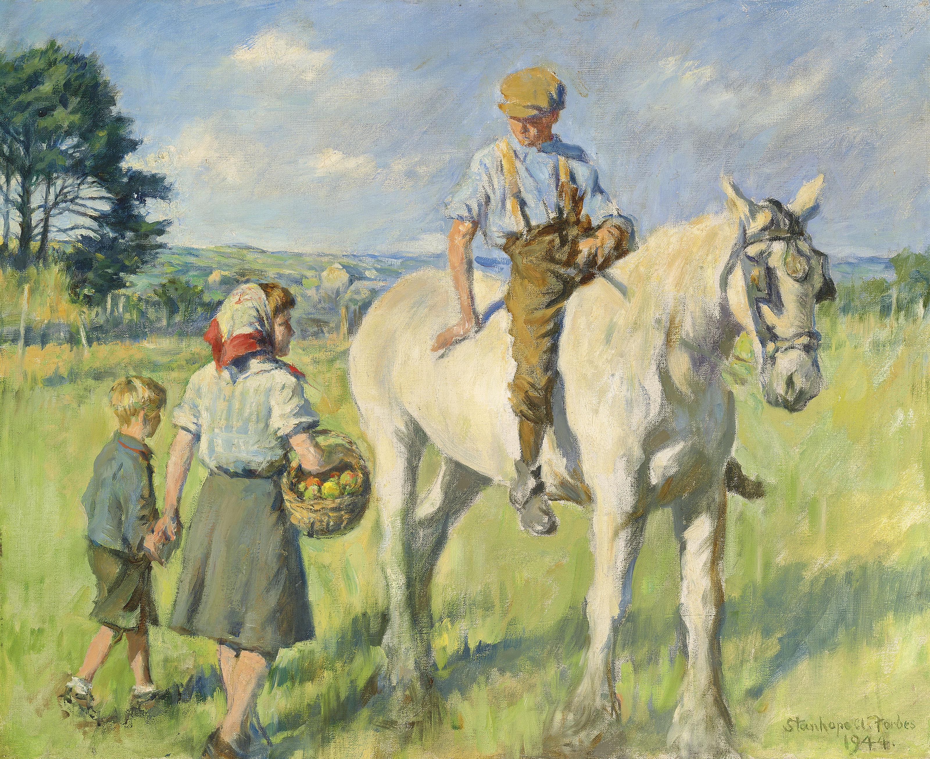 Stanhope Alexander Forbes, R.A. - The farmer\'s boy