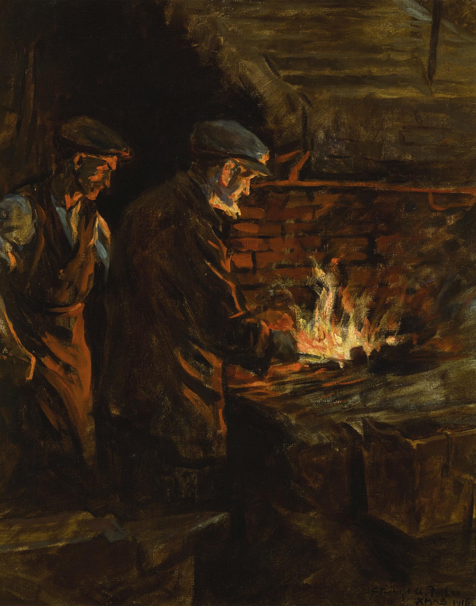 Stanhope Alexander Forbes, R.A. - The Forge