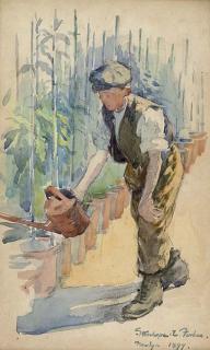 Stanhope Alexander Forbes, R.A. - The Gardener