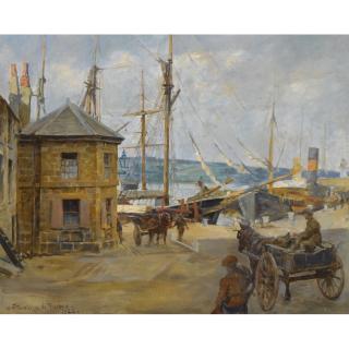 Stanhope Alexander Forbes, R.A. - The Old Weighing House, Penzance