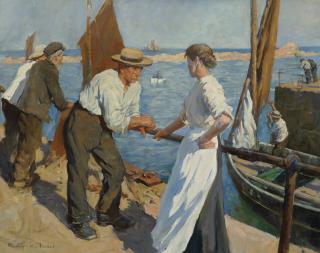 Stanhope Alexander Forbes, R.A. - The Pier Head