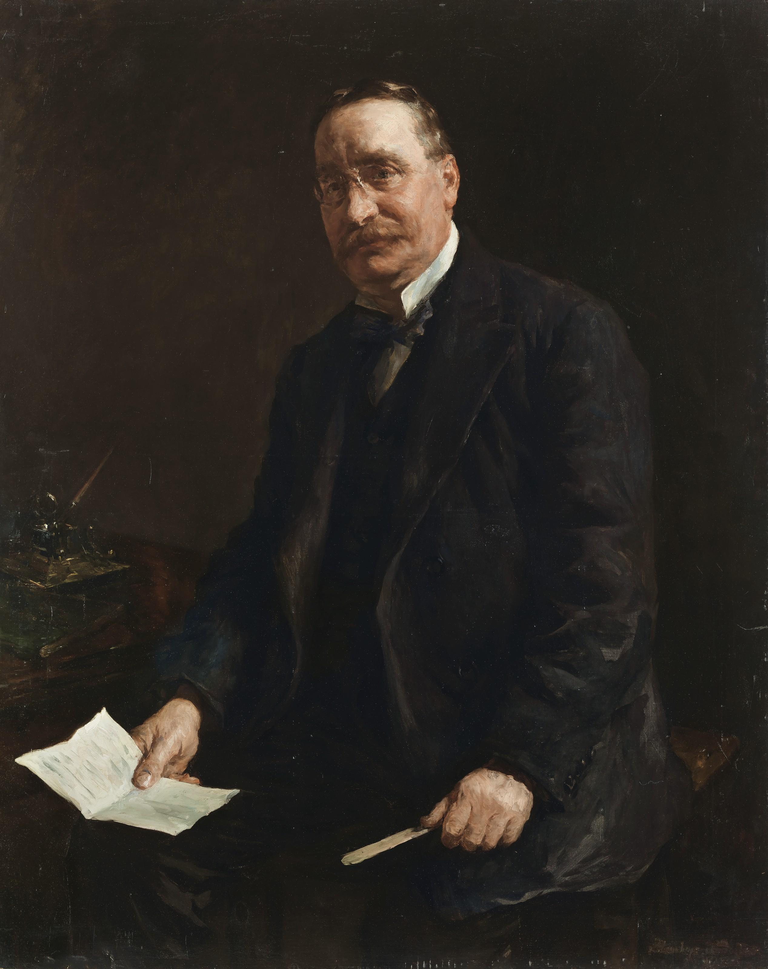 Stanhope Alexander Forbes - Portrait Of F. Dudley Docker