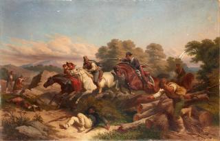 Stanislao Grimaldi - Scontro a fuoco tra Carabinieri e briganti