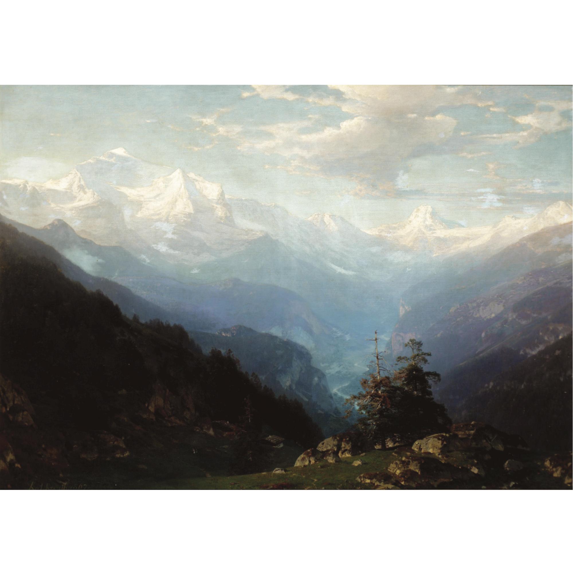 Stanislas Graf Von Kalckreuth - Alpine Landscape