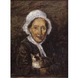 Stanislas Lépine - Femme Au Chat