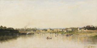 Stanislas Lépine - La Seine À Charenton