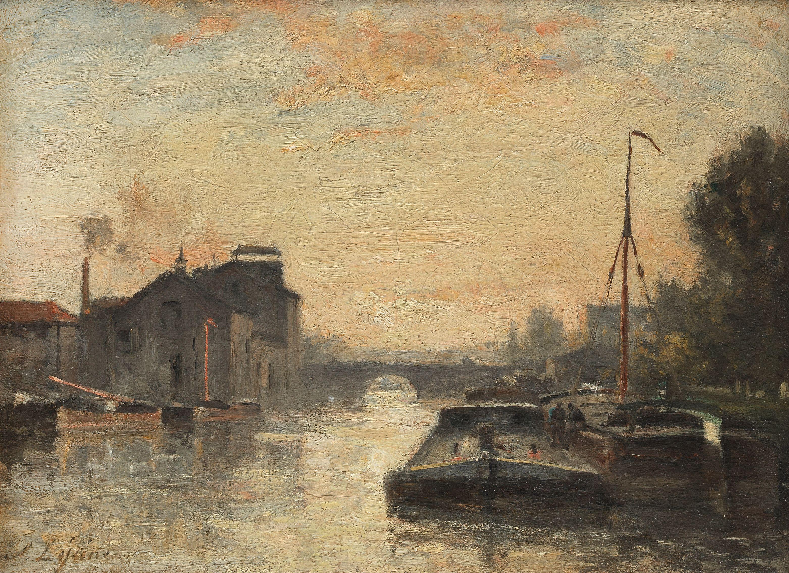 Stanislas Lépine - Le Canal de la Vilette