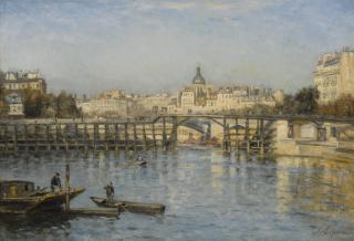 Stanislas Lépine - Paris, La Seine Au Pont De L\'Estacade