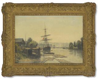 Stanislas Victor Edouard Lepine - La Seine À Rouen