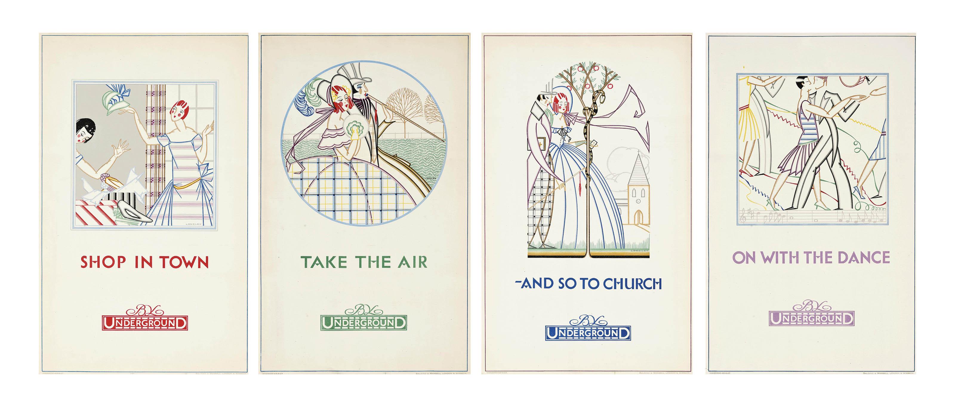 Stanislaus Soutten Longley - \'Shop In Town\', \'Take The Air\', \'-And So To Church\', \'On With The Dance\'