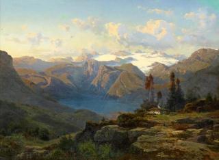 Stanislaus von Kalckreuth - Im Hochgebirge am Dachstein