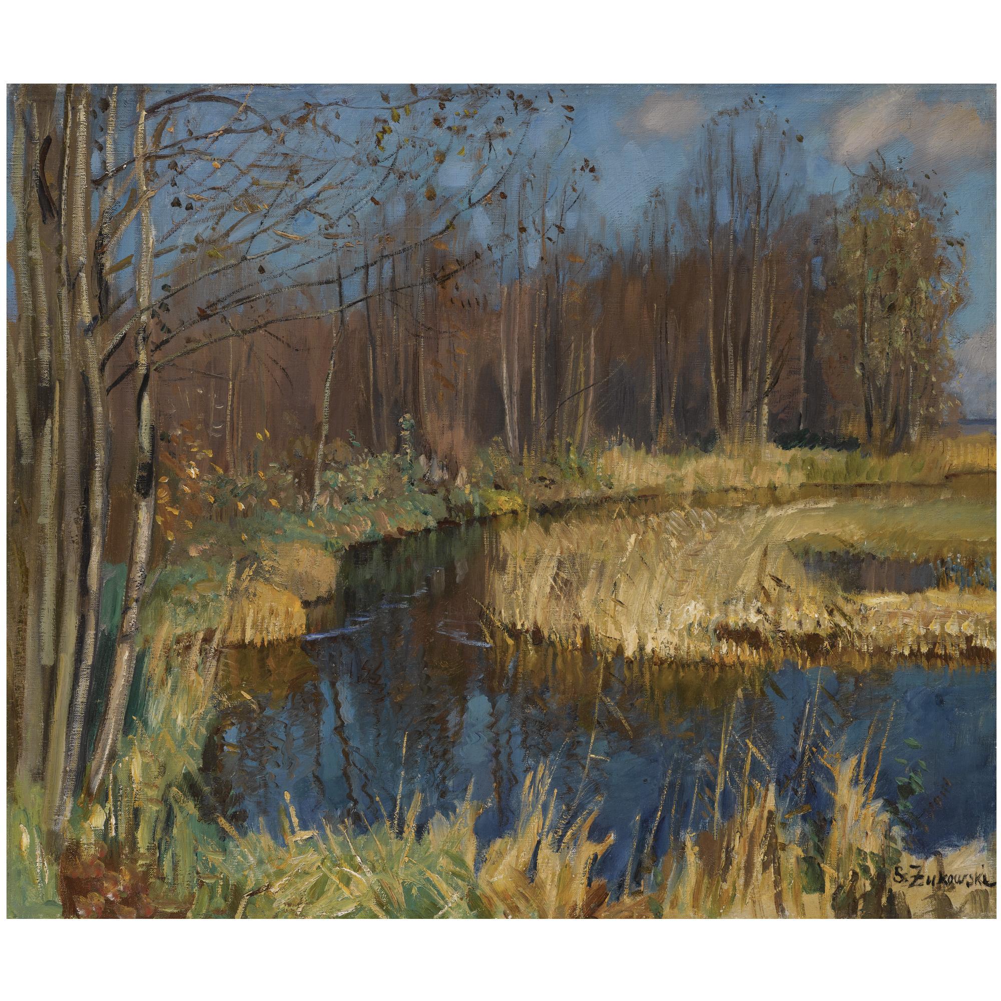 Stanislav Yulianovich Zhukovsky - Autumn River