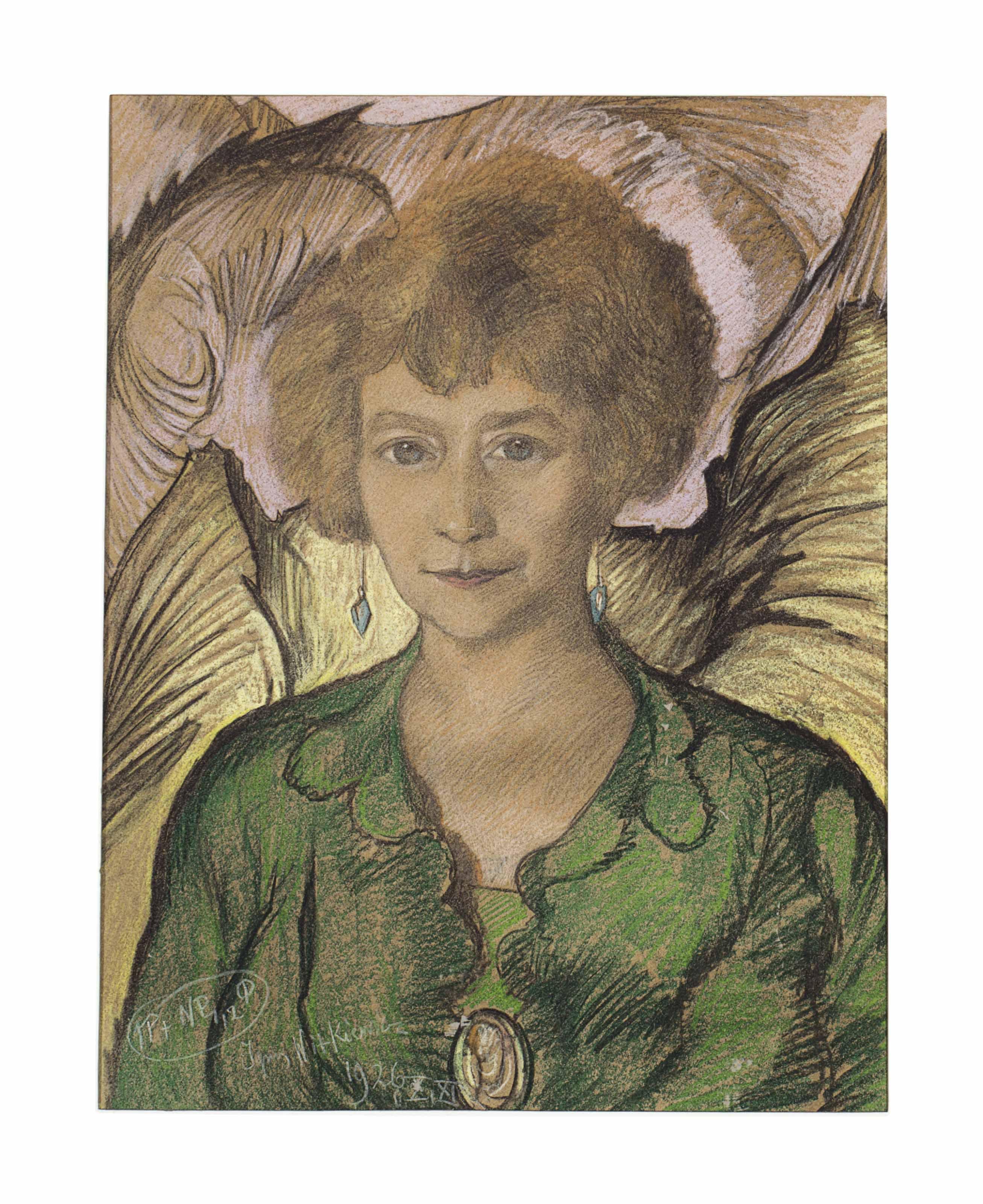 Stanislaw Ignacy Witkiewicz - Portrait of Ada Propper