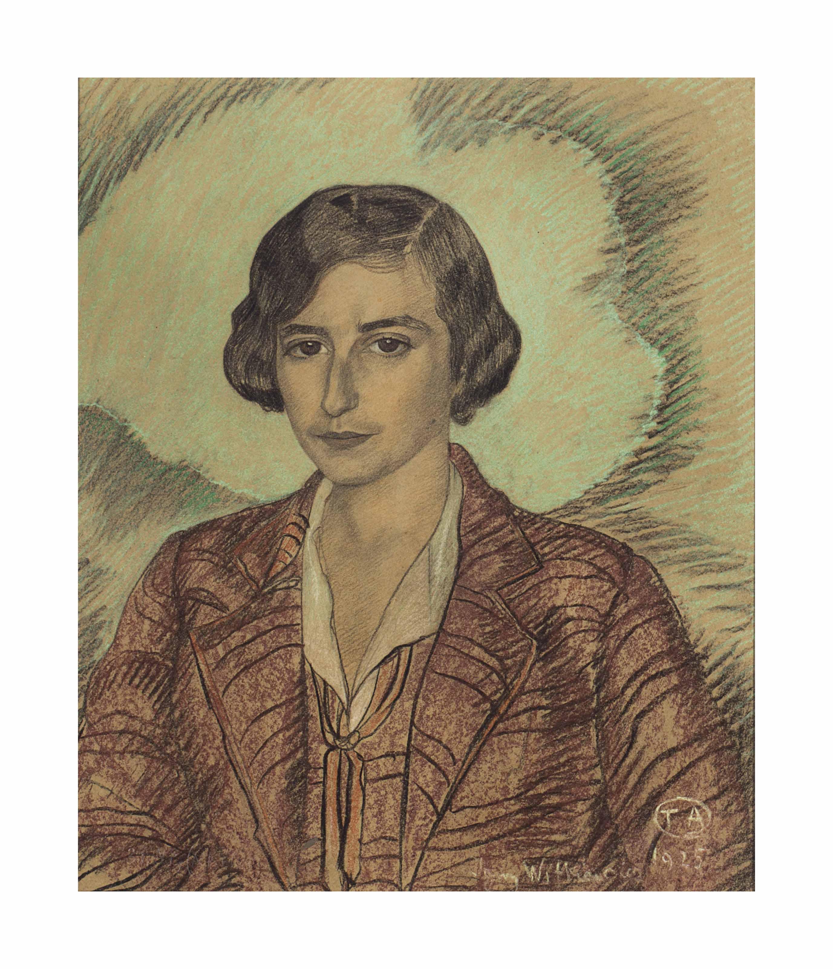 Stanislaw Ignacy Witkiewicz - Portrait of Janina Propper