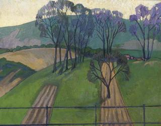 Stanislawa De Karlowska - Devon Landscape