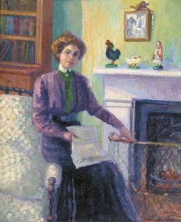 Stanislawa De Karlowska - Gudrun in the Nursery