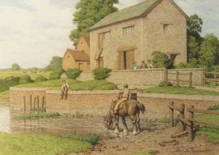 Stanley Anderson - Evening Glow; and Summers Lease (illustrated)