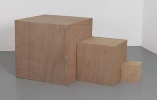 Stanley Brouwn - 1 X 1 X 1 Foot - 2 X 2 X 2 Feet - 3 X 3 X 3 Feet