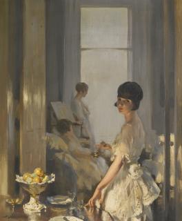 Stanley Cursiter, C.B.E, P.R.S.W., R.S.A. - A Summer Night