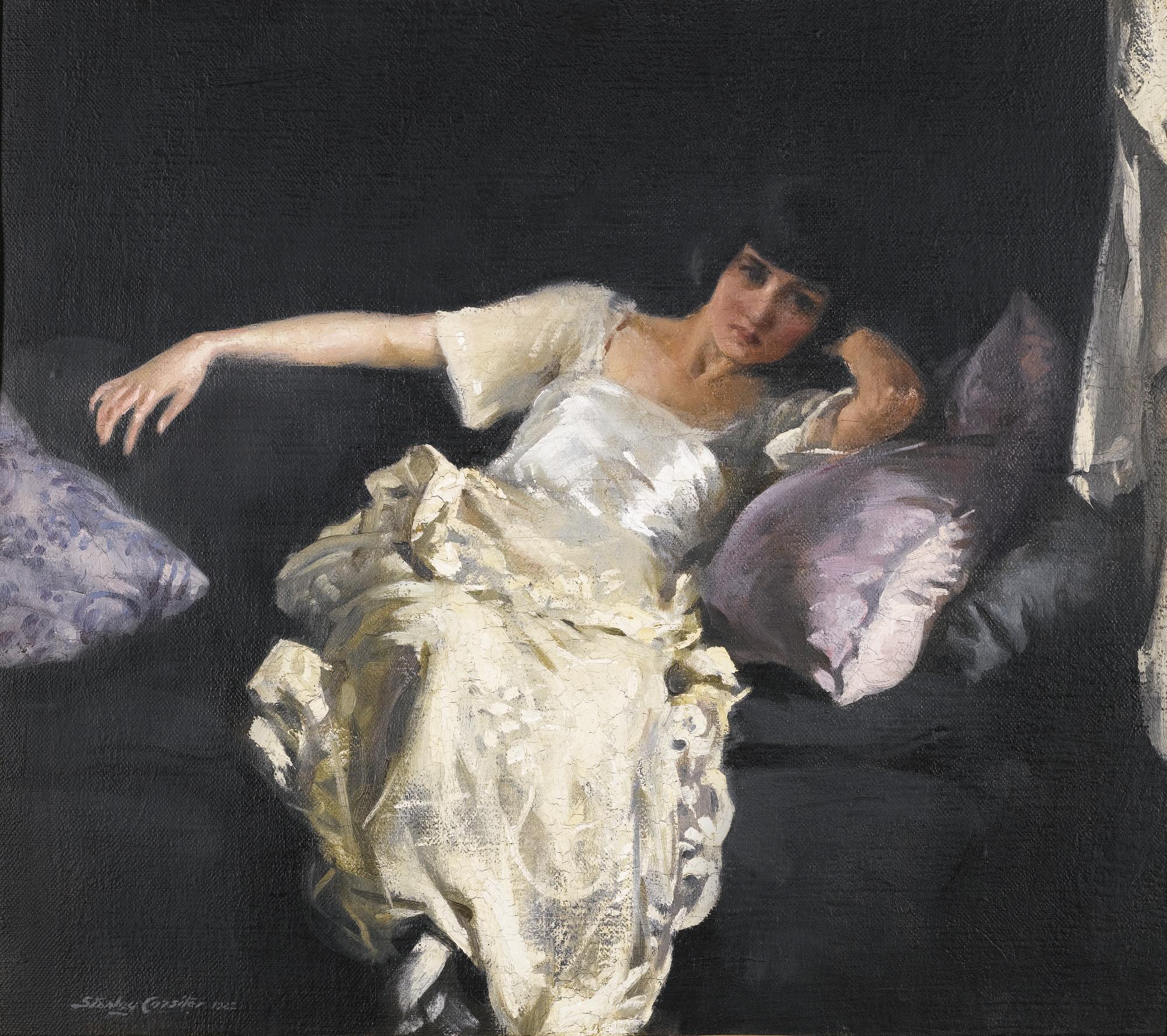 Stanley Cursiter, C.B.E, P.R.S.W., R.S.A. - Poppy Low