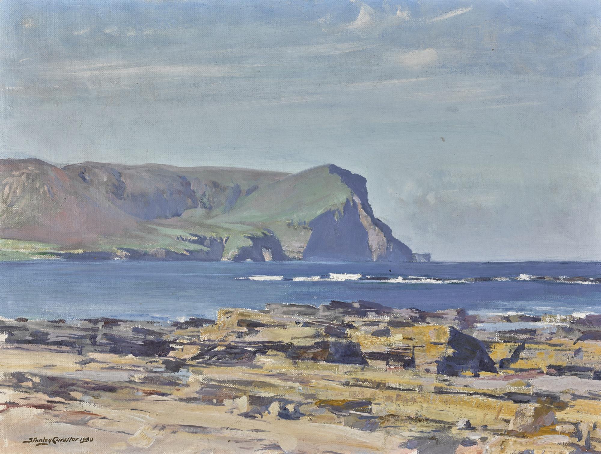 Stanley Cursiter, C.B.E, P.R.S.W., R.S.A. - The Kame Of Hoy, Orkney