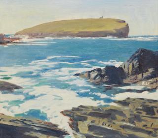 Stanley Cursiter CBE RSA RSW - Broch of Birsay