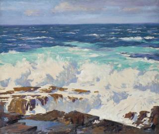 Stanley Cursiter, R.S.A., P.R.S.W. - Surf, Orkney