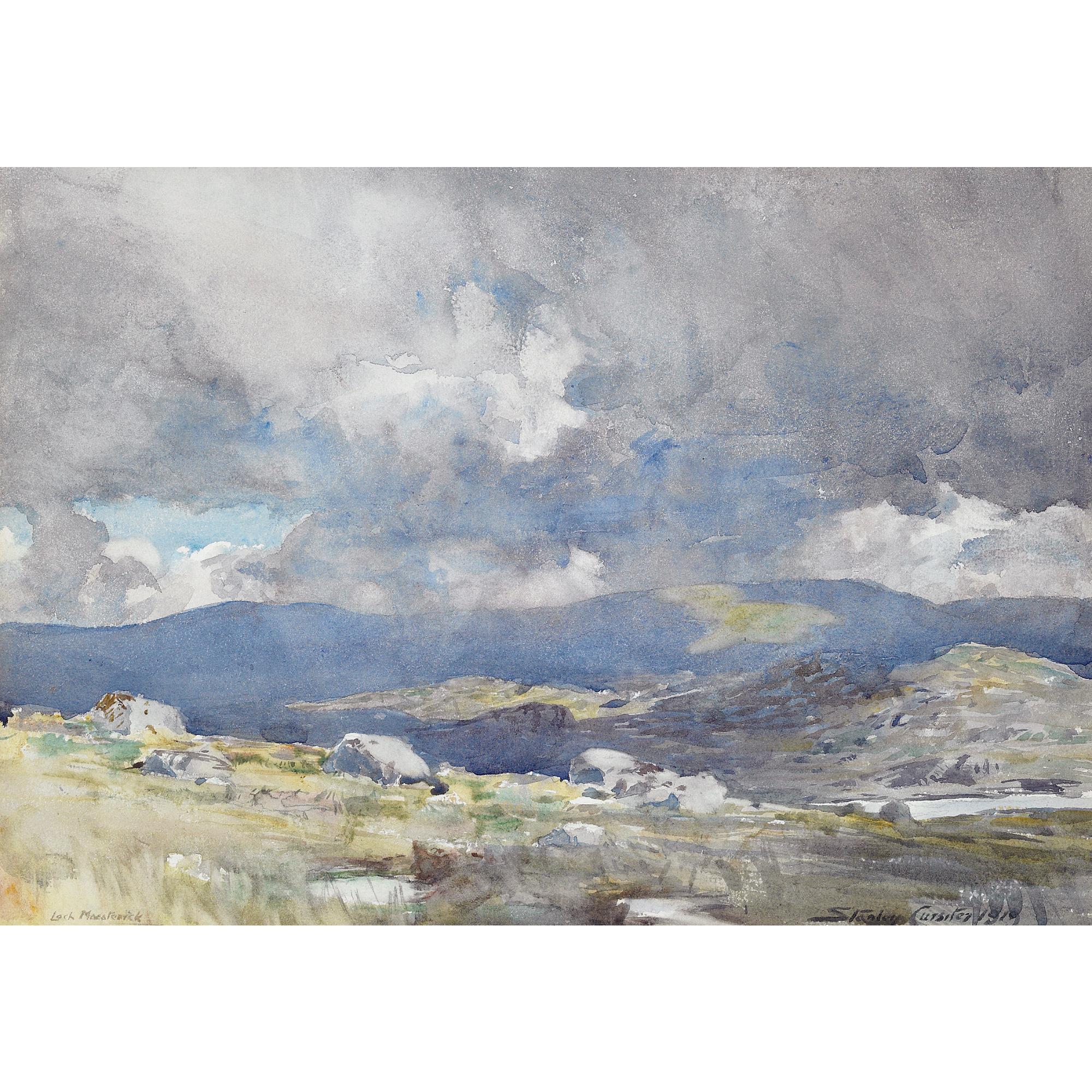 Stanley Cursiter - British loch Macatrick