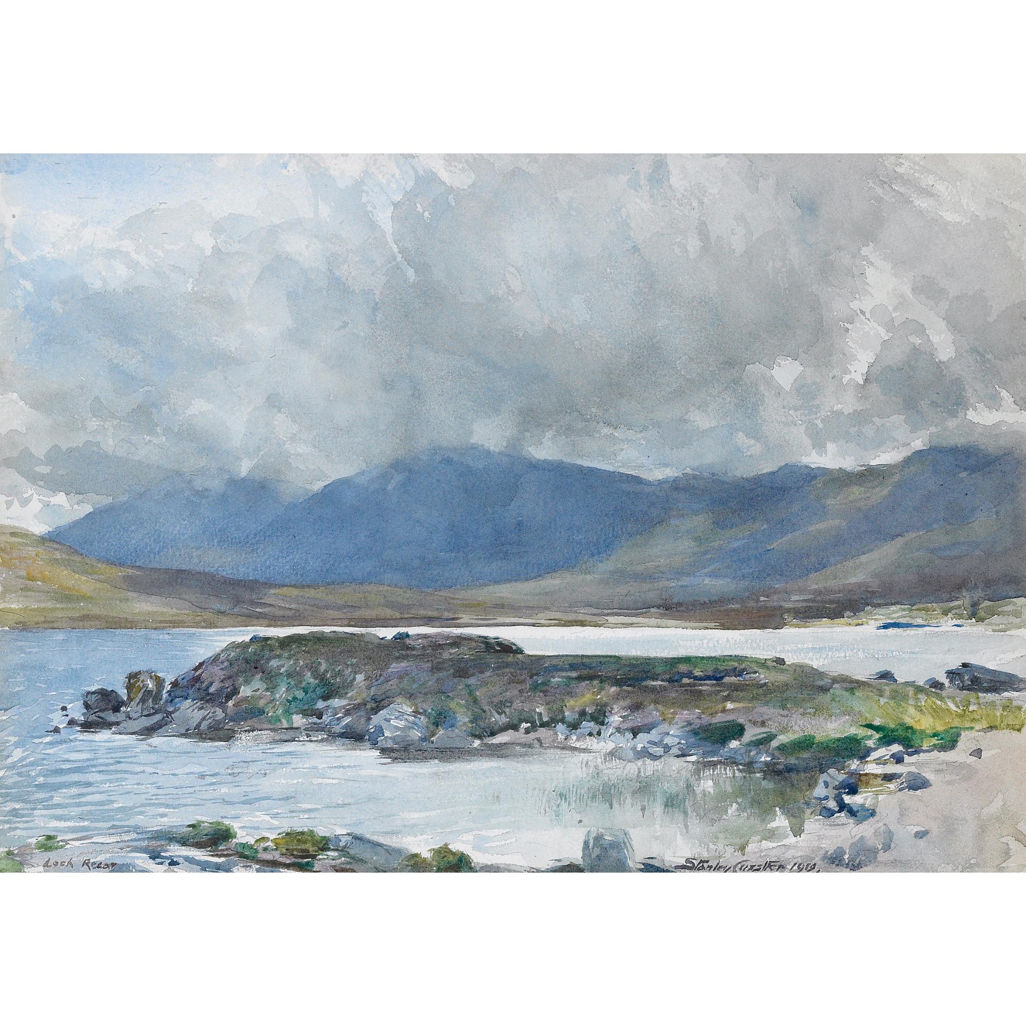 Stanley Cursiter - British loch Reear