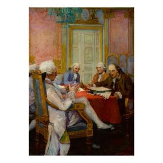 Stanley Massey Arthurs - Franklin At The French Court