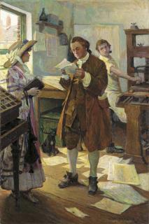 Stanley Massey Arthurs - Franklin the Printer