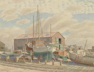 Stanley Roy Badmin R.W.S. - At Whitstable
