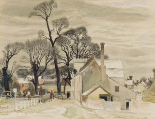 Stanley Roy Badmin, R.W.S. - Long Melford Mill, Suffolk