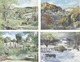 Stanley Roy Badmin, R.W.S. - The Four Seasons