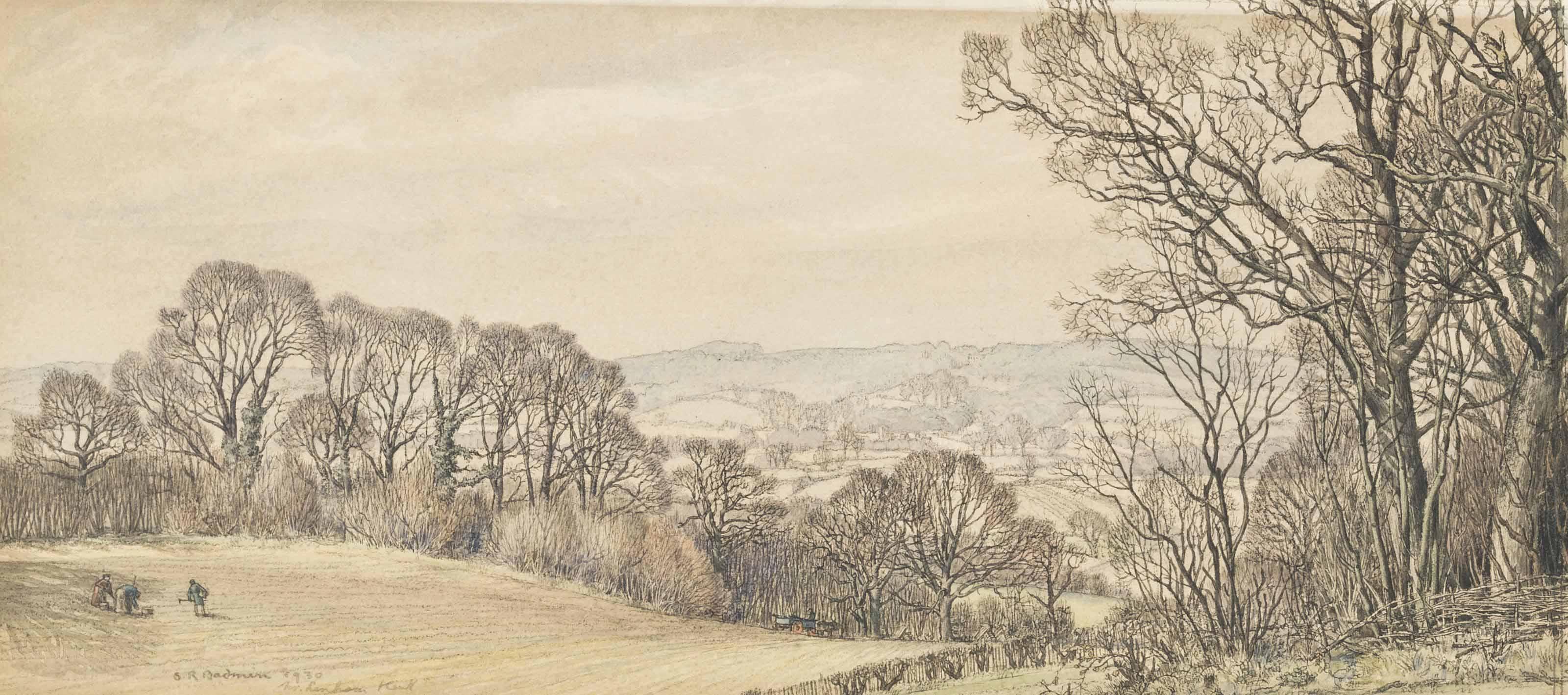 Stanley Roy Badmin - Near Lenham, Kent