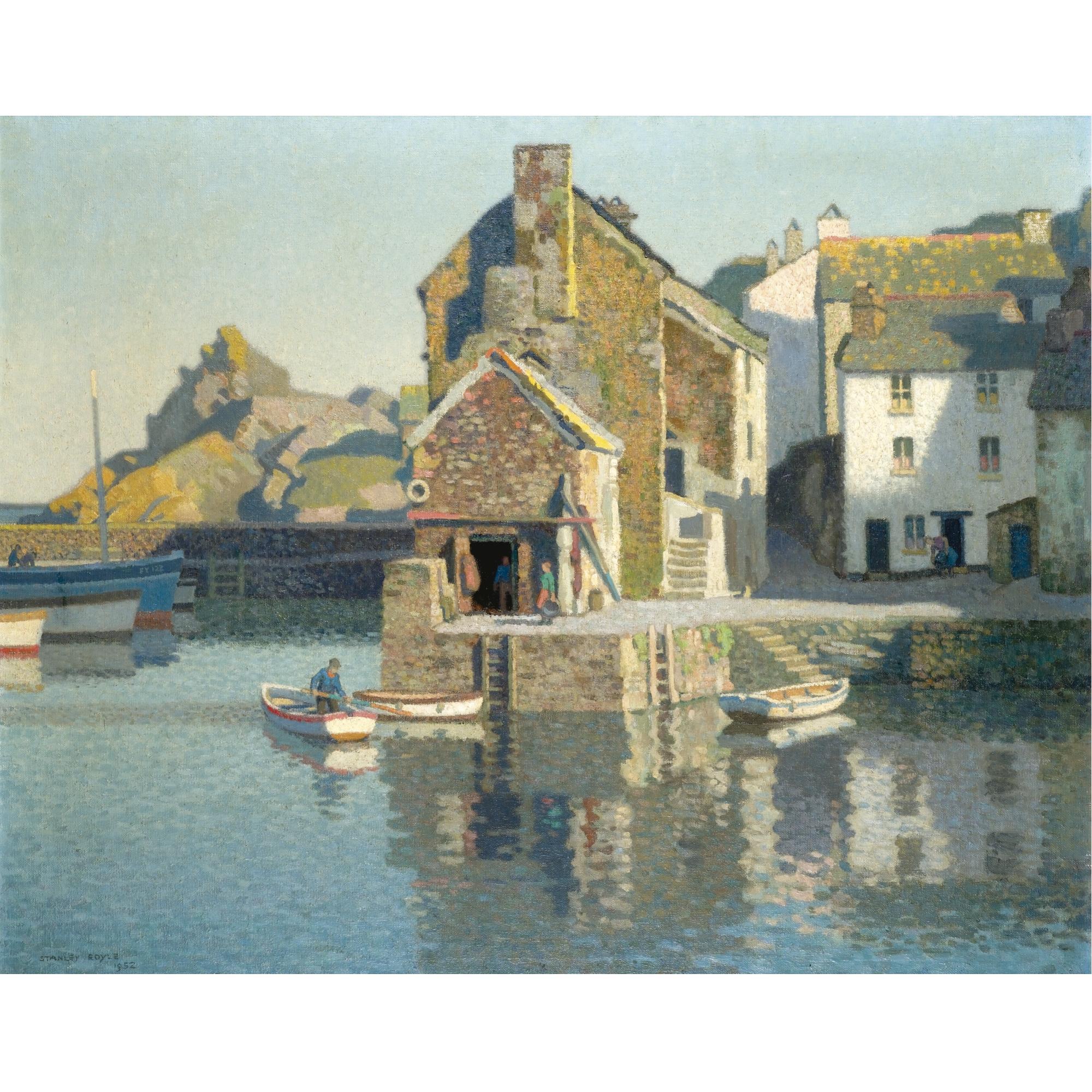 Stanley Royle - Polperro Harbour, Cornwall