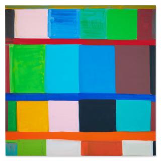 Stanley Whitney - Parisian Blue