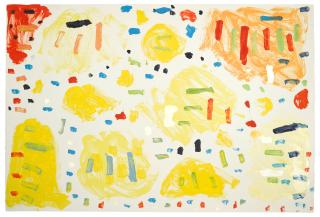 Stanley Whitney - Untitled (C), 1983