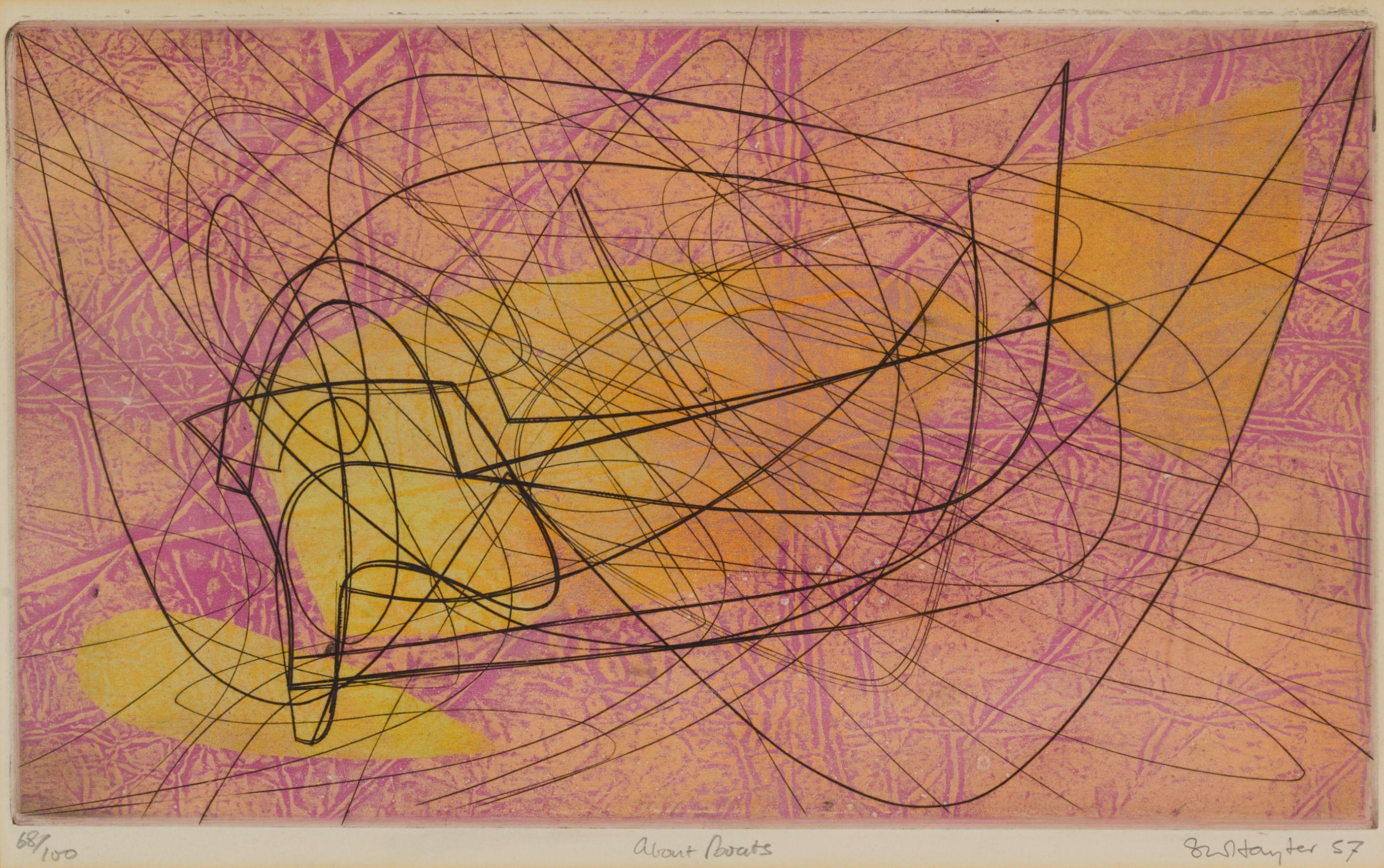 Stanley William Hayter - About Boats