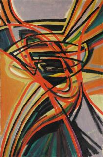 Stanley William Hayter - Bird in Flight