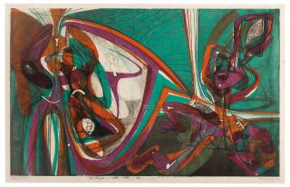 Stanley William Hayter - Cinq Personnages