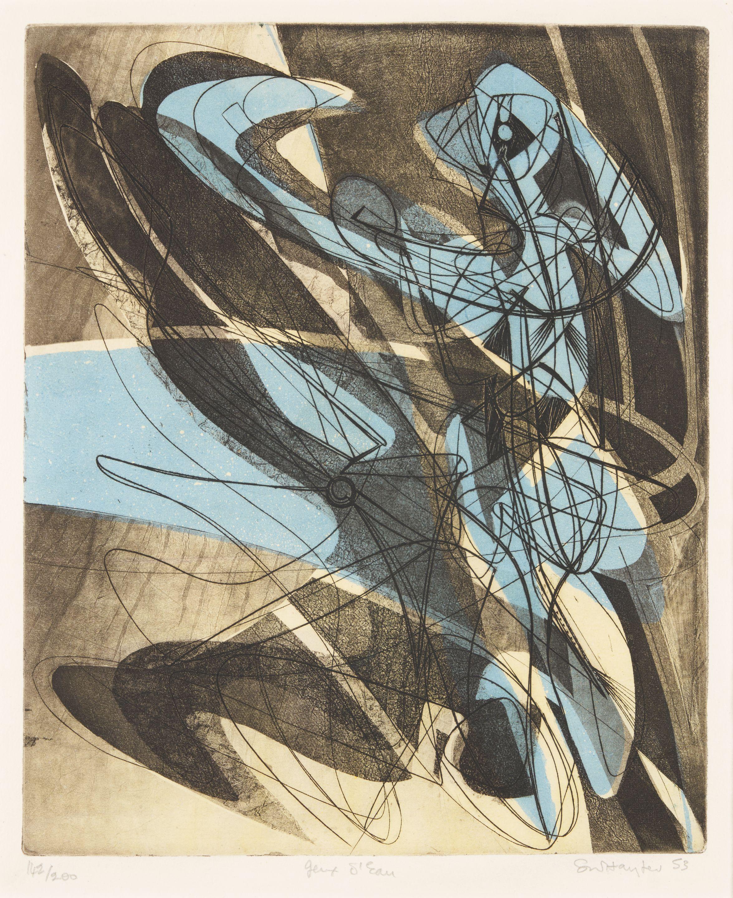 Stanley William Hayter - Jeux d\'eau