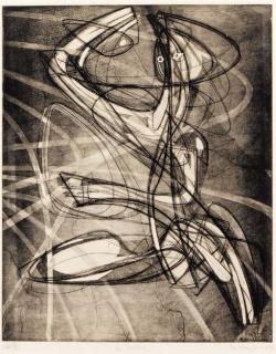 Stanley William Hayter - Le Sorcier (Black/Moorehead 209)