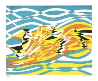 Stanley William Hayter - The Aquarius Suite: Two Plates (Black and Moorhead 339-40)