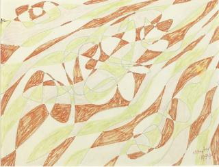 Stanley William Hayter - Untitled, 1974, a double-sided drawing